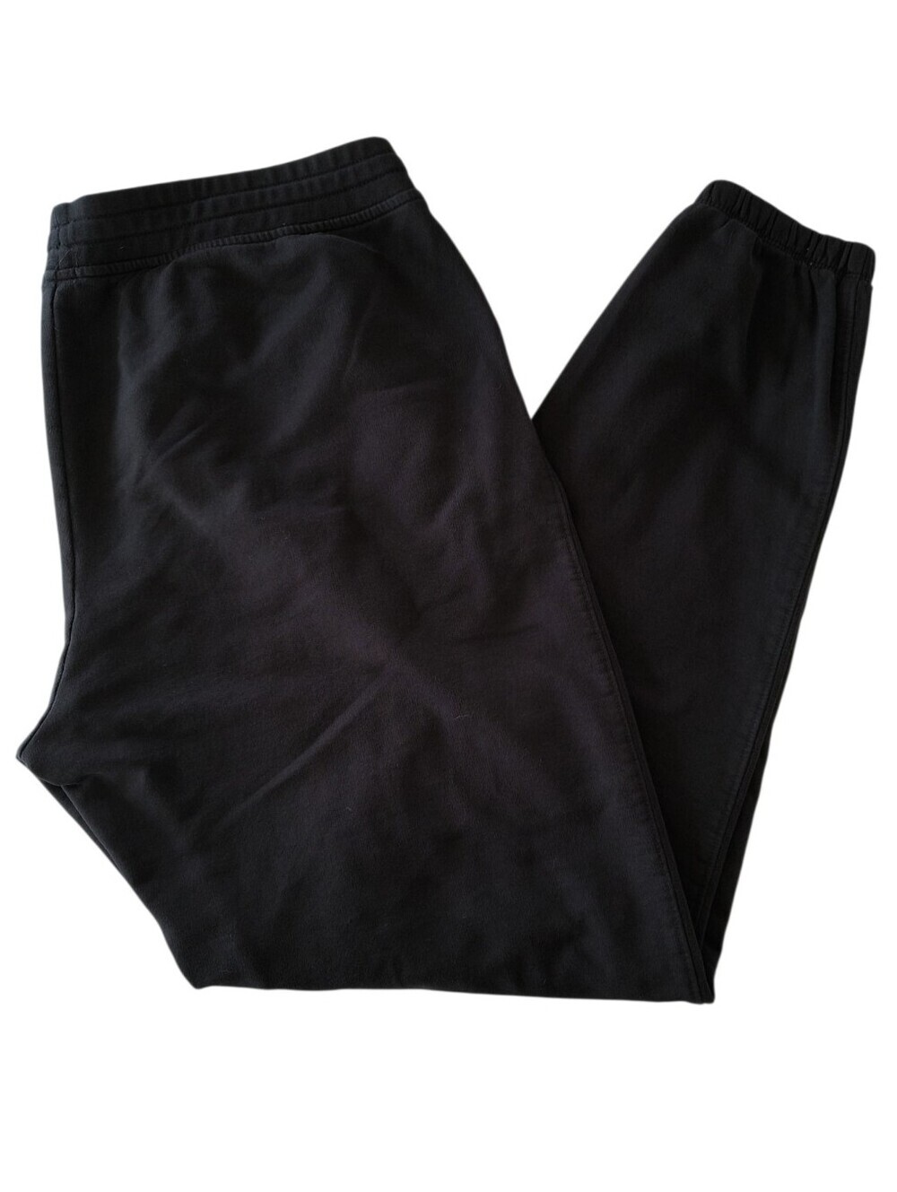 Eddie Bauer Women's Black Fleece Sweatpants/Jogger Size M